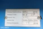 2019 HIPPE HENGER`N CONTAINERHENGER 8-2.7T m/Container 